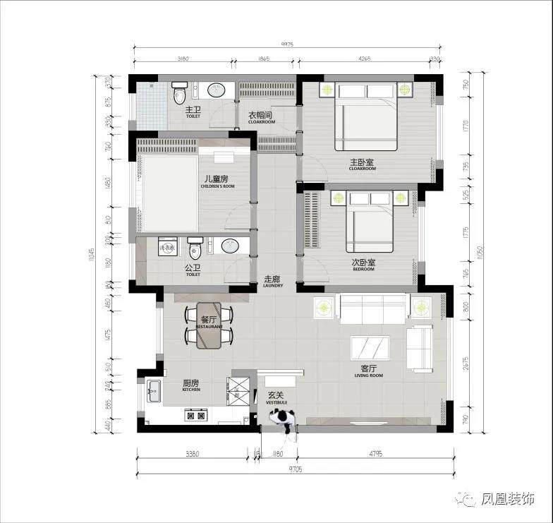凤凰装饰